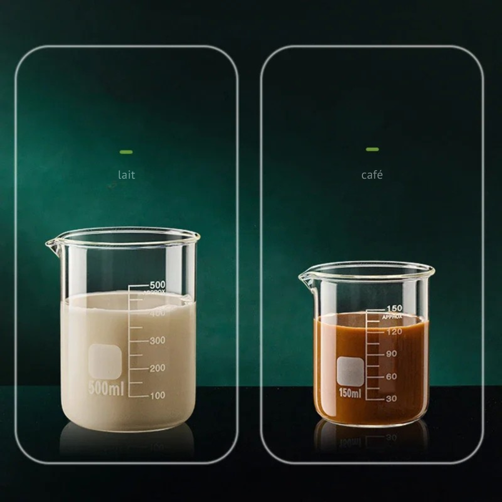 Verre doseur en verre gradué 50–1000 ml – Bécher de mesure pour cuisine et pâtisserie