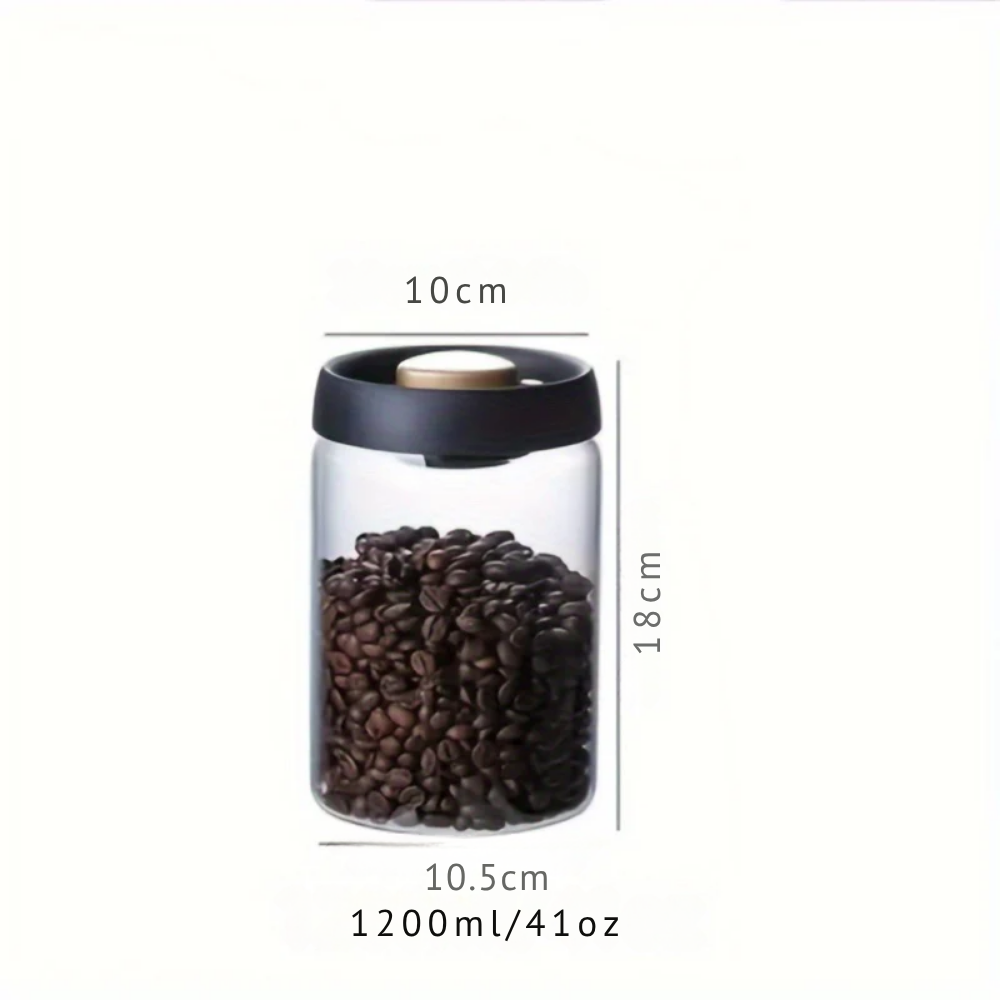 Bocal Sous Vide en Verre Borosilicaté – Avec Pompe à Pression