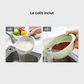 Panier de Lavage de Cuisine Multifonction – Égouttoir pour Riz, Fruits et Légumes
