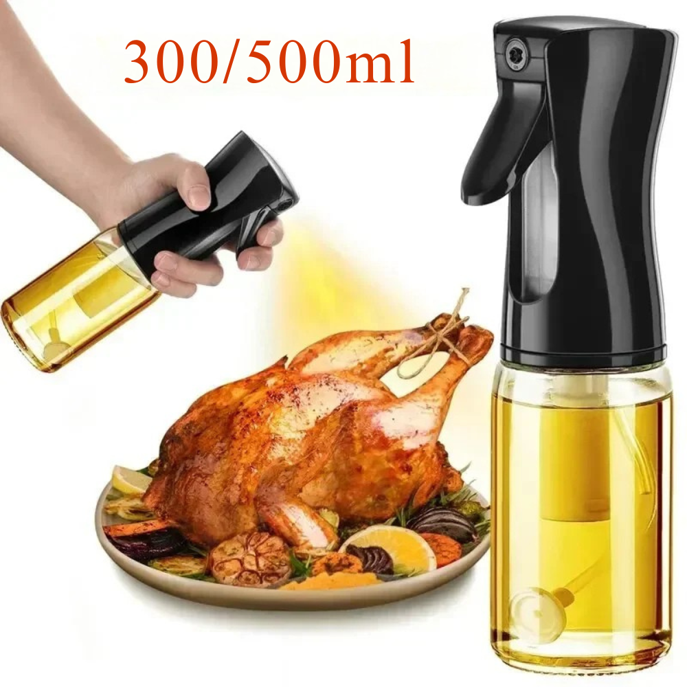 Spray d’huile d’olive – Distributeur réutilisable pour cuisine, vinaigre et huile