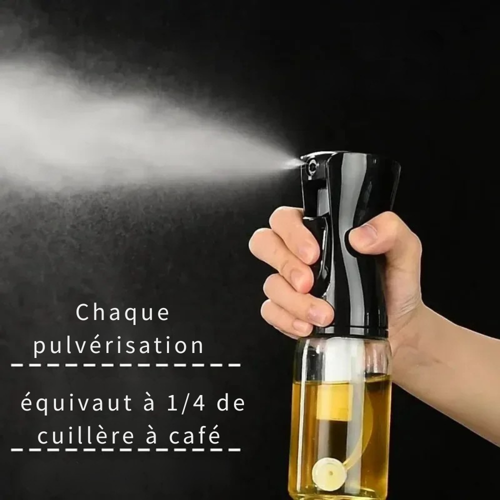 Spray d’huile d’olive – Distributeur réutilisable pour cuisine, vinaigre et huile