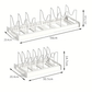 Range-couverts pliable – Support pratique pour ustensiles et couvercles de cuisine
