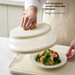 Protège-Éclaboussures pour Micro-ondes – Couvercle de Cuisson Ventilé et Lavable