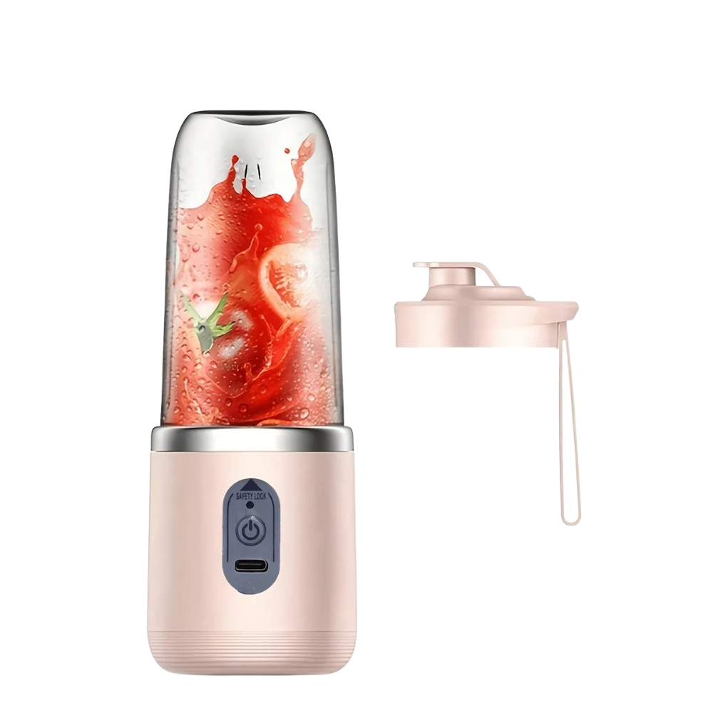 Blender Portable USB 1400 ml – Presse-Agrumes Électrique Sans Fil 6 Lames