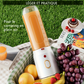 Blender Portable USB 450 ml – Extracteur de Jus Rechargeable avec 2 Tasses