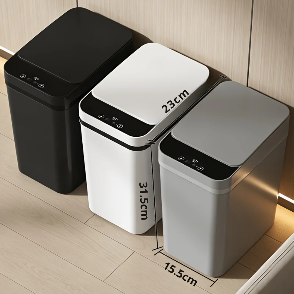 Poubelle Automatique 11 L à Capteur Intelligent – Cuisine, Salle de Bain et Bureau