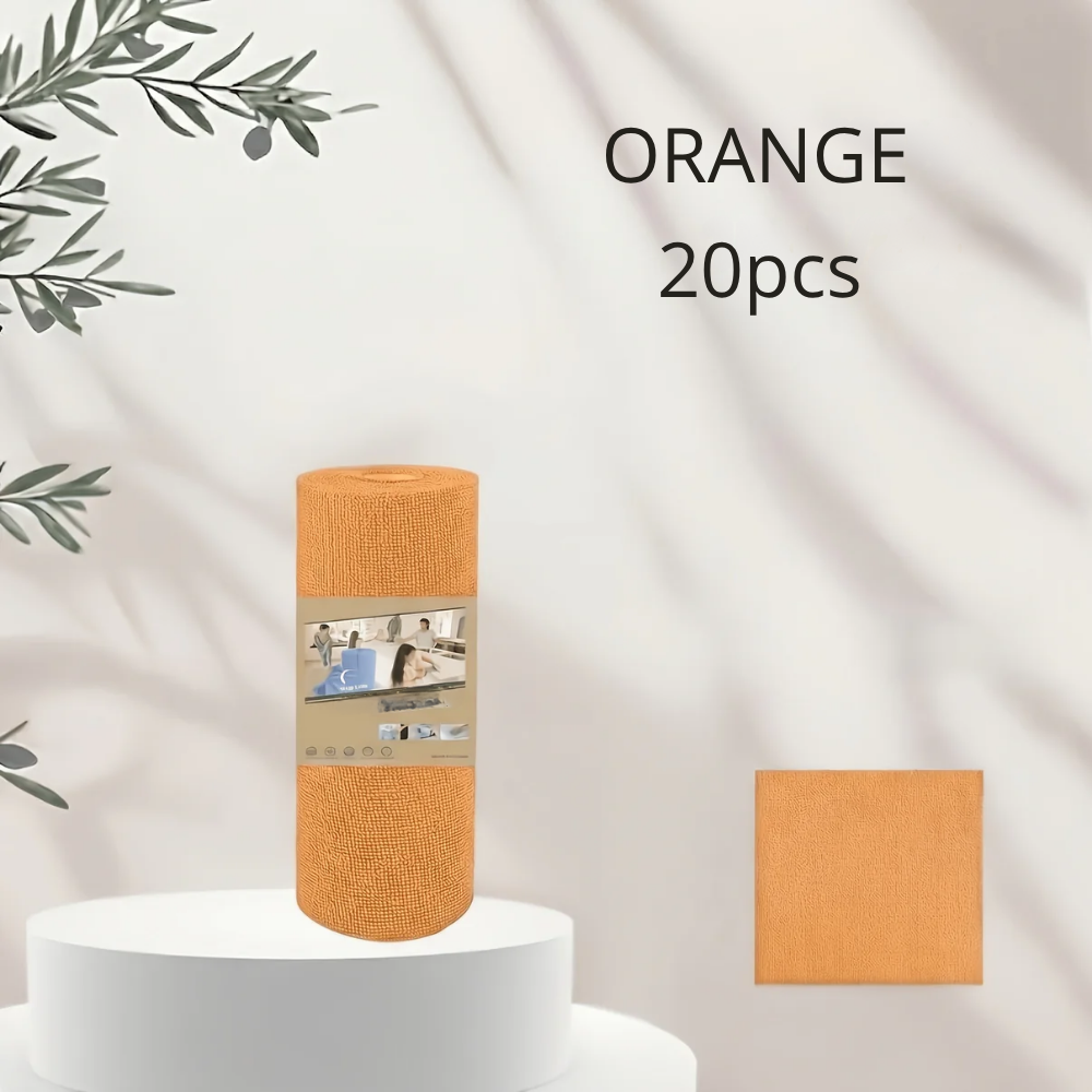Rouleau de torchons de cuisine Réutilisables 4 m en Microfibre pour Cuisine et Maison