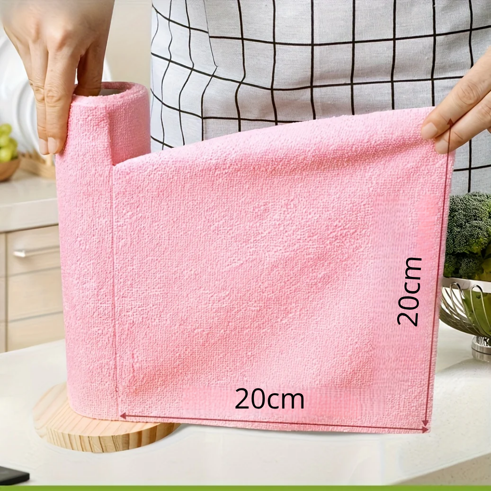 Rouleau de torchons de cuisine Réutilisables 4 m en Microfibre pour Cuisine et Maison