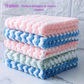 Lot de 5 ou 10 Torchons de Cuisine en Microfibre Velours Corail Ultra Absorbants