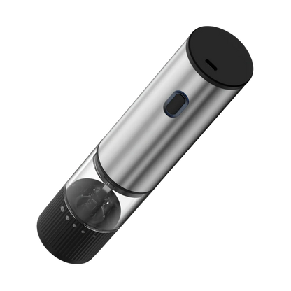 Moulin à Poivre Électrique Rechargeable USB en Acier Inoxydable