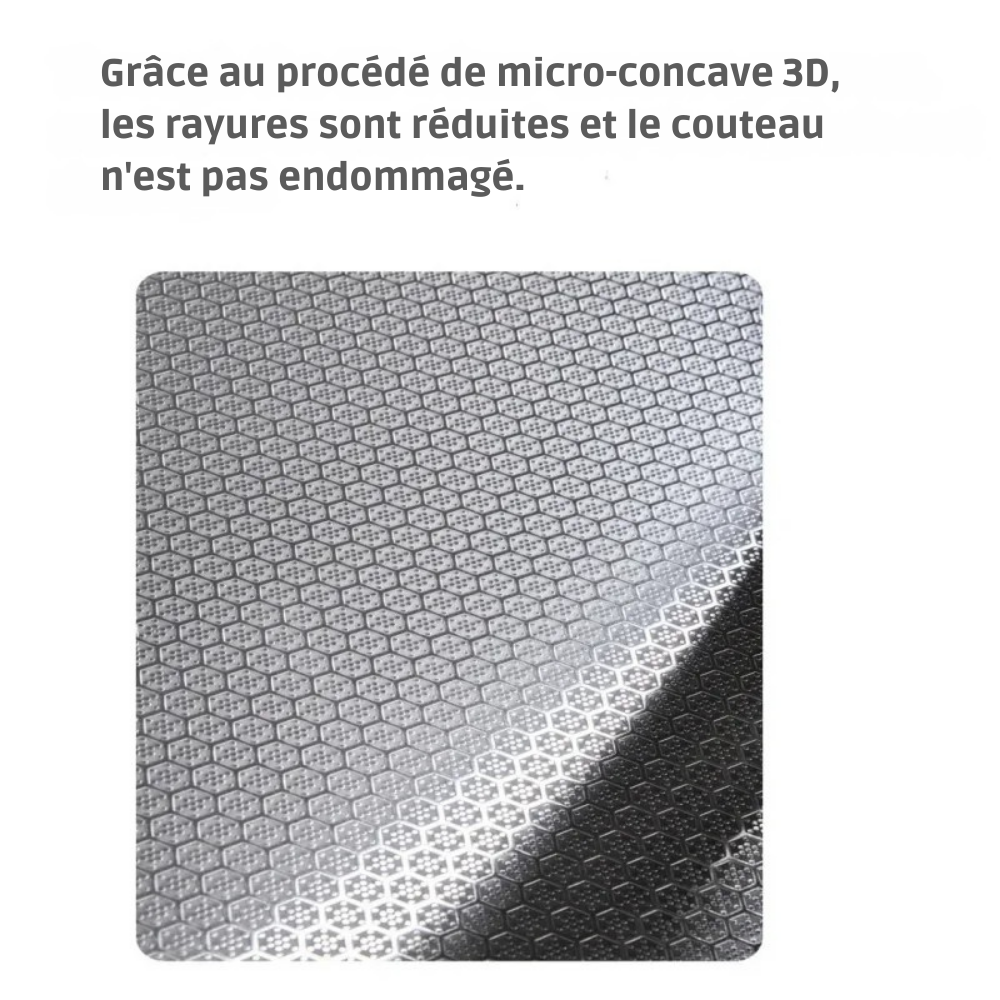 Planche à Découper Acier Inoxydable 316 – Double Face Antibactérienne – photo 5