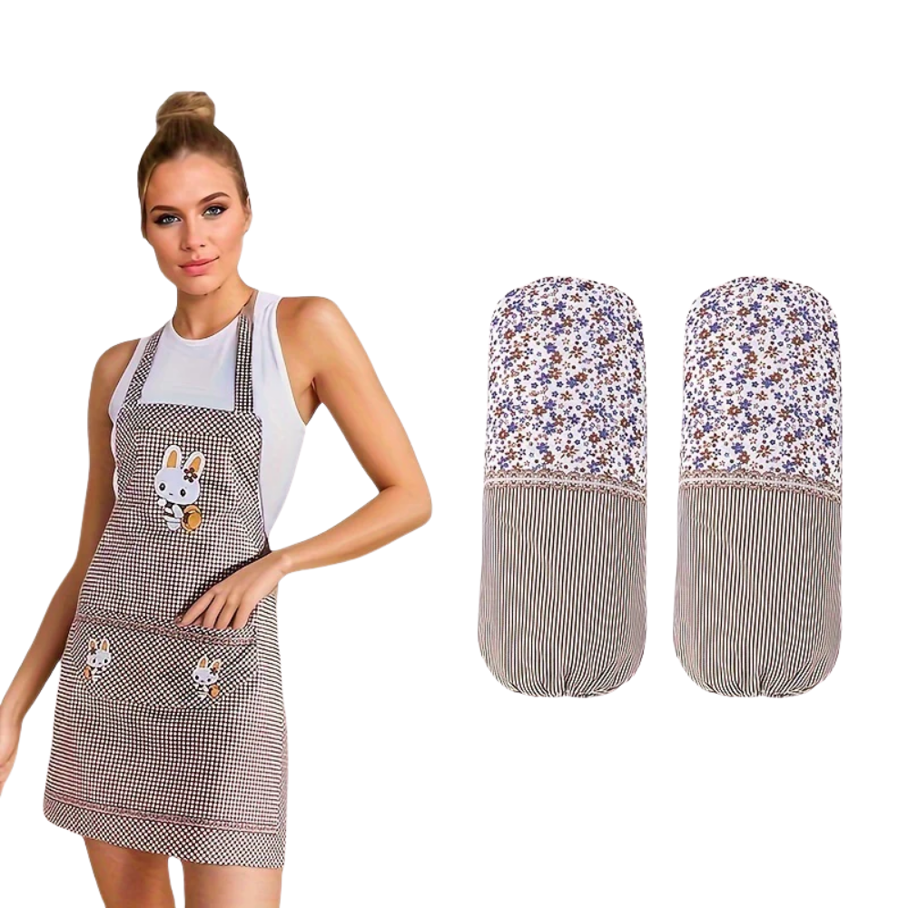 Tablier de Cuisine Multifonction avec Poche Résistant pour Cuisine et Pâtisserie