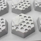 Moule à savon en silicone en nid d'abeille