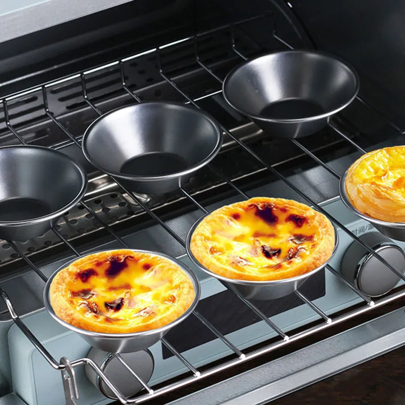 Lot de 12 moules à tartelettes – idéal pour pastéis de nata – photo 5