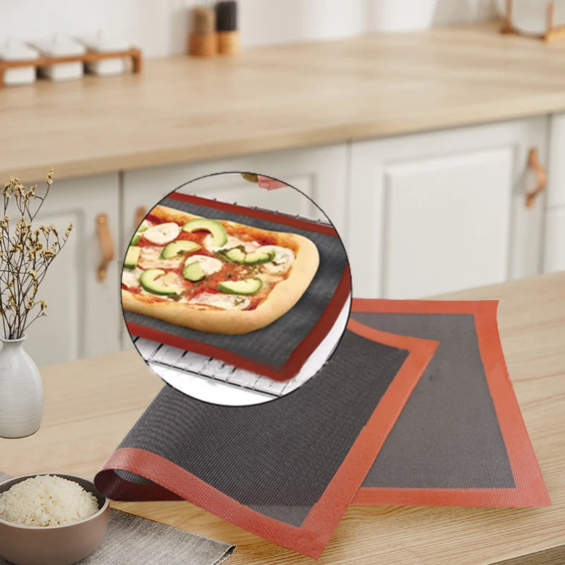 Tapis de Cuisson Silicone 30x40 cm – Four et Micro-ondes, Biscuits et Pain