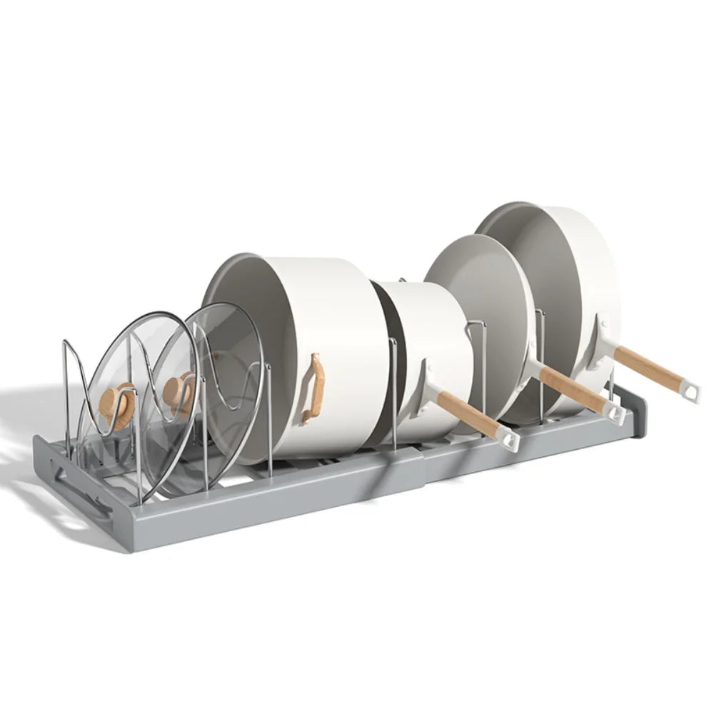 Range-couverts pliable – Support pratique pour ustensiles et couvercles de cuisine