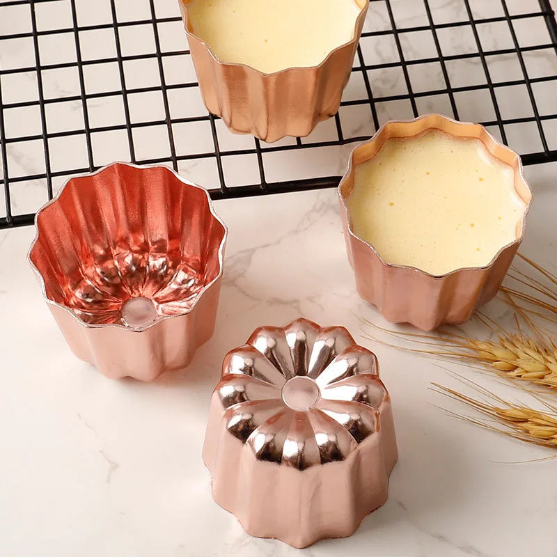 Moules à cannelés en aluminium