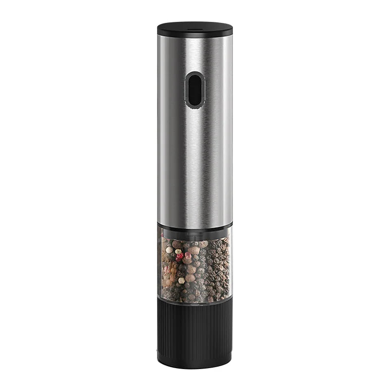 Moulin à poivre électrique rechargeable – Broyeur automatique à sel et poivre avec mouture réglable pour cuisine moderne