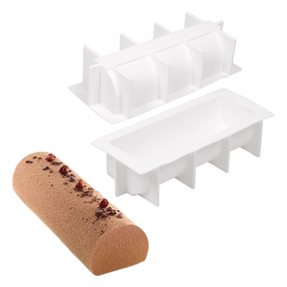 Moule à bûche de Noël en silicone