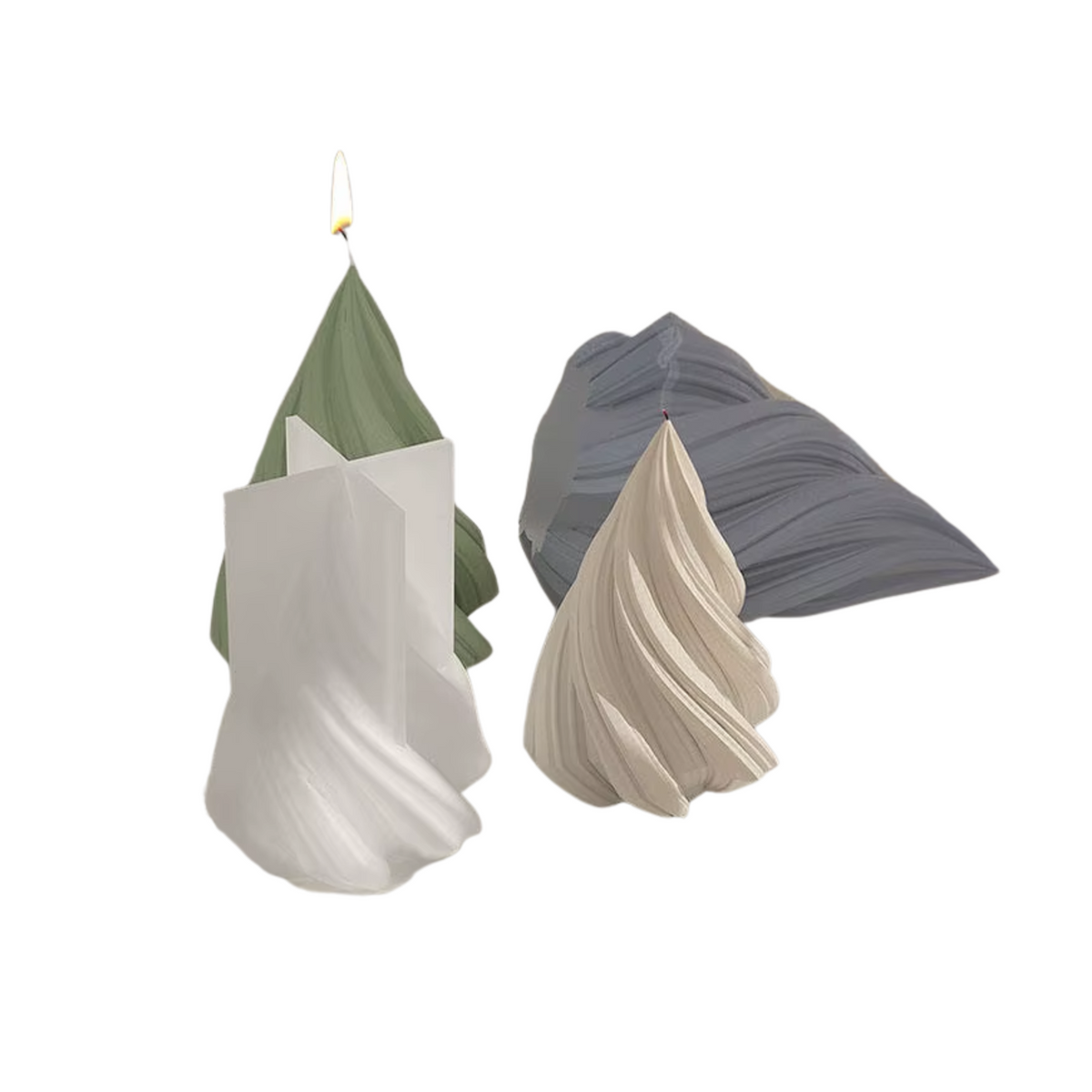 Moule à bougie de Noël en silicone 3D – photo 2