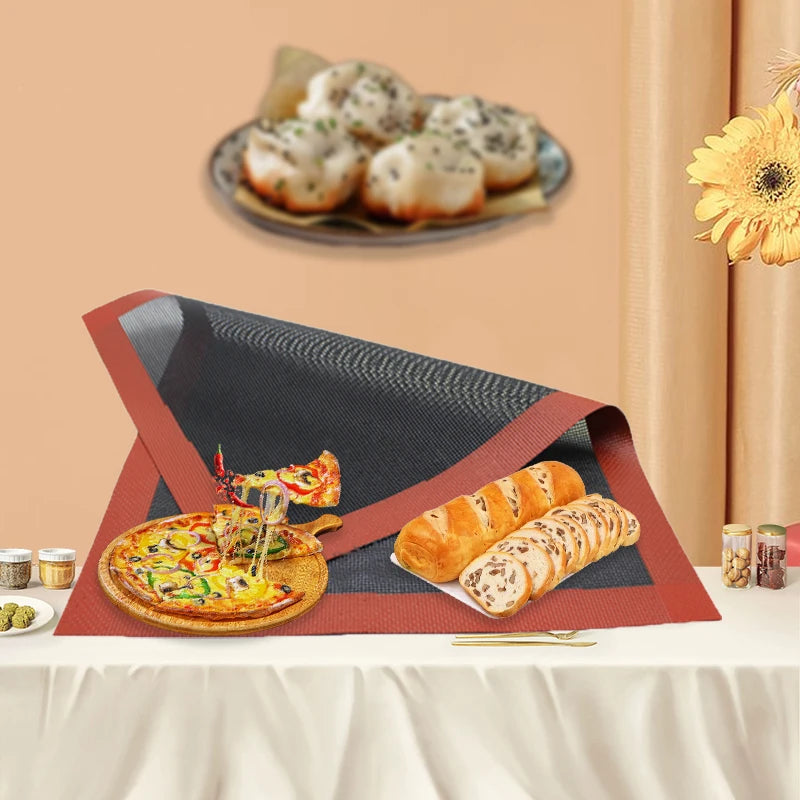 Tapis de Cuisson Silicone 30x40 cm – Four et Micro-ondes, Biscuits et Pain