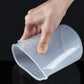 Lot de 6 verres doseurs gradués en plastique transparent – Tasses de mesure pour cuisine et pâtisserie