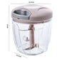 Moulin à légumes 500/900ML – Hachoir rotatif