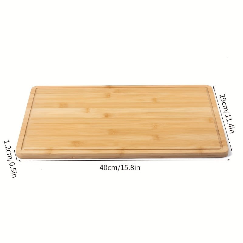Planche à découper en bambou épaisse et durable – photo 2